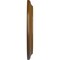 Ekena Millwork Crendon Ceiling Medallion (Fits Canopies up to 4 3/8"), 24 1/8"OD x 4 3/8"ID x 2 1/4"P, Smokey Topaz CM24CRSTF - alternate 2